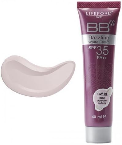 BB Cream Dazzing White No.BW 01 Pink Color