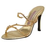 Caligarius Women's Gatta Jeweled Evening Slide