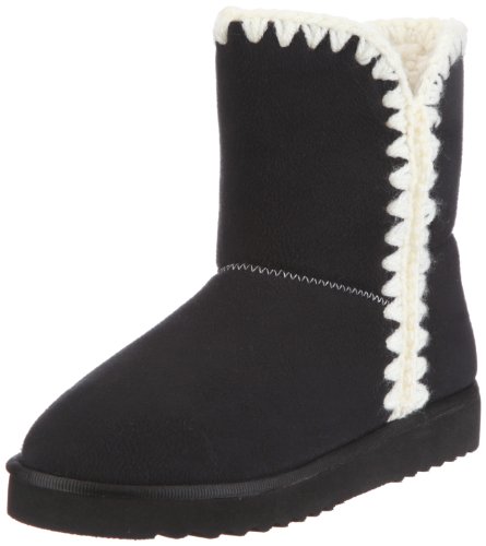 ESPRIT Uma Stitch Bootie Y13020, Damen Stiefel, Schwarz (black 001), EU 40