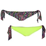 Raisins Dream Catcher Reversible Hamptons Bikini Bottom - Women's Electric Black, L