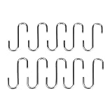 IKEA BYGEL 10 PACK S - HOOK STEEL METAL