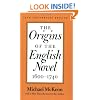 The Origins of the English Novel, 1600-1740