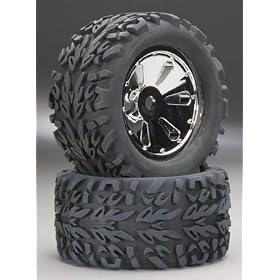 7166 1 8 Truggy Tire Set C Chrome (2) from Imex Tires