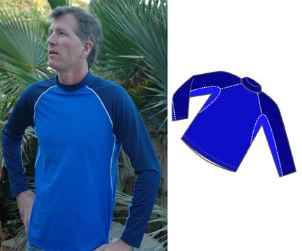 Men's UV Protective Long Sleeve Rashguard