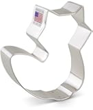 Ann Clark Cookie Cutters 7814A Cute Fox Cookie Cutter, 3.5", Silver