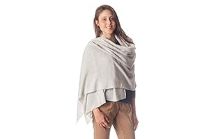 Conte of Cashmere Chal (Gris Claro)