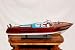 Riva Aquarama Blue Seats Speedboat Can Be Converted to Rc Model Boat