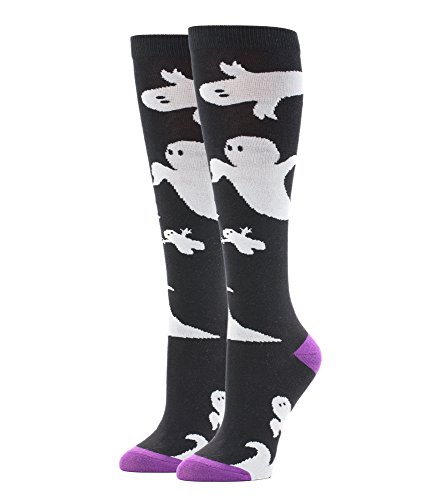 JYinstyle Women's Halloween Knee High Socks Ghost