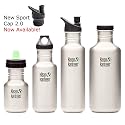 Klean Kanteens with Steel Loop & Steel Flat Caps | All Sizes - 12 oz, 18 oz, 27 oz, 40 oz. Mix & Match