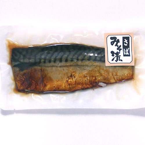 キャンプ、保存食にも！ 越後・新潟　万越屋　常温保存に便利な焼き物　さばみそ味　半身