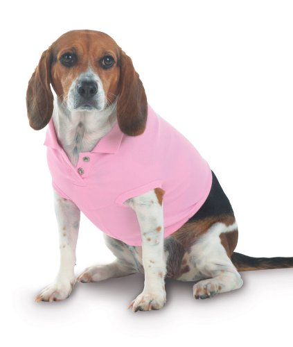 Puppy dog Golf Shirt Pink size Extra Small