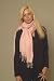 PASHMINA SHAWL (LARGE) IN POWDER PINK color from CASHMERE PASHMINA GROUP