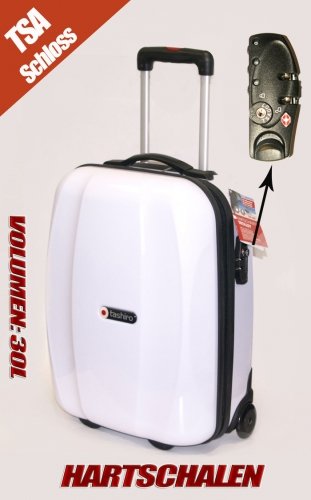 Emeco Hartschalen Reisekoffer Trolley TSA-Schloss Ultraleicht
