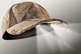 4 LED Headlamp Realtree Camo Hunting & Fishing Lighted Hat