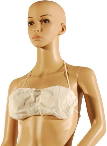 20PK disposable bra for spray tan made of NON-WOVEN in Elastic woven tape