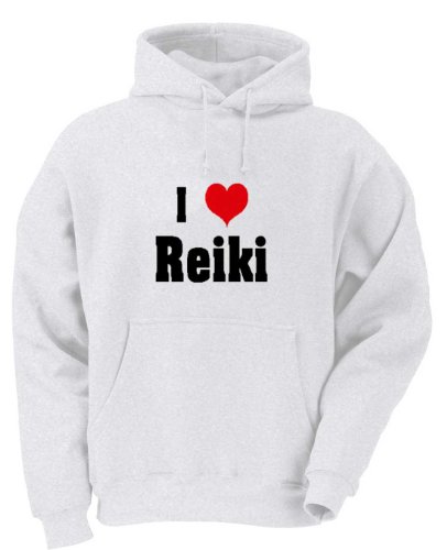 I Love/Heart Reiki Youth Hooded Sweatshirt (for Kids) in Various Colors