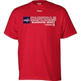 Reebok Washington Capitals Center Ice Call Sign T-Shirt Large
