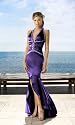 Elegantes Hochzeitskleid, Ballkleid, Abendkleid, Farbe lila
