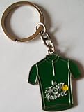 Porte clés - Tour de France Cyclisme - Maillot VERT - velo - Collection Officielle 2011