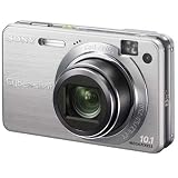 Sony Cybershot DSCW170 10.1MP Digital Camera with 5x Optical Zoom with Super Steady Shot (Silver)