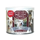 Pro-Treat Beef Liver for Small Dogs, Freeze Dried 2 Ounce