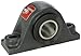 Browning PBE920X 1 5/8 Tapered Roller Pillow Block, 2 Bolt, Setscrew Double Collar Lock, SR Mount Type, Contact Seal, Cast Iron, Inch, 1-5/8" Bore, 2-1/8" Base To Center Height, 6-3/32" Bolt Hole Spacing Width