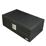 REVOLVER (リボルバー) 皮革コレクションケース 3本用 ブラック RE-58037BK CL-3 BK