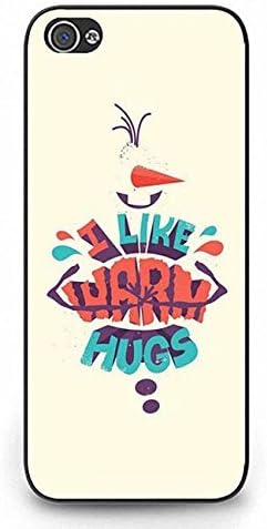 Iphone 5C Case, Hard Plastic Iphone 5C Phone Case, Retro Frozen Image Phone Accessories