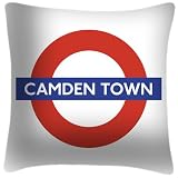 Camden Town Tube Roundel - London Underground Cushion