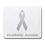 Encephalitis Awareness Ribbon Mouse Pad