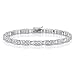 10K White Gold 1 ct. Diamond Tennis Bracelet