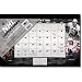 NHL Superstars DateWorks Desk Pad 2011 Calendar - 17x11