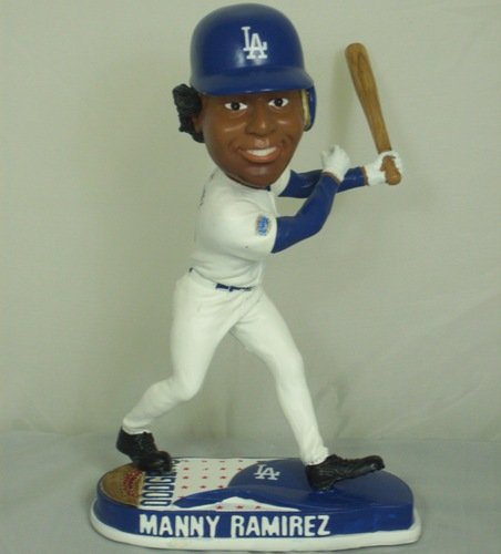 Manny Ramirez Los Angeles Dodgers MLB Helmet Base Bobblehead