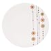 Ciroa Baubles Porcelain Round Decorated Platter, 30 cm