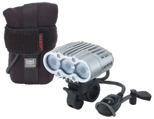 Cateye EL-700RC Triple Shot Rechargeable LED Bicycle Headlight