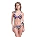 Polovi Women Swimwear Exotic Superfly Geometric Pattern Bikini Brazilian