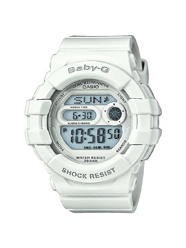 Casio Baby-G BGD-140-7AER - Reloj digital de cuarzo para mujer, correa de resina color blanco Casio Baby-G BGD-140-7AER - Reloj digital de cuarzo para mujer, correa de resina color blanco