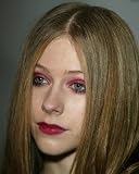 Avril Lavigne 12x16 Matte Color Photo (Heavy Makeup)