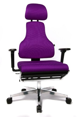 Topstar YO190W77X B&uuml;rodrehstuhl Yoga-Sitness 110 inklusive Armlehnen und Kopfst&uuml;tze / Bezu Preisvergleich