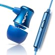 JBuds J3M Micro Atomic In-Ear Earphones with Microphone for iPod, iPhone, HTC and Blackberry (Electric Blue)