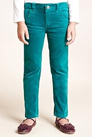 Cotton Rich Straight Leg Corduroy Trousers