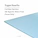 LINENSPA 1 Inch Gel Infused Memory Foam Mattress Pad - Twin Size