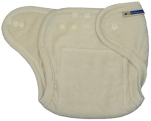 Mother-Ease One-Size Cloth Diaper (Unbleached)