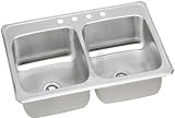 Elkay Celebrity Collection CR43223 43 Top Mount Double Bowl Stainless Steel Sink with... by Elkay