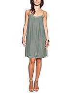 Laura Moretti Vestido Seda (Oliva)