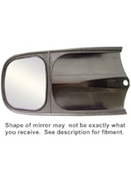 Automotive Parts and Accessories: Custom Towing Mirrors For Ford ~ F-150 Pickup ~ 2004-2012 ~ Black ~ (Including XLT) Will not fit STX Mirrors, (Set of 2) - CIPA