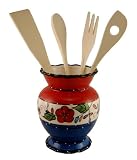 Kitchen Utensil Holder w/tool set TUTTI FRUTTI DECOR