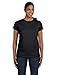Hanes Women's Relaxed Fit Jersey ComfortSoft Crewneck T-Shirt-M-Black