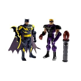 Batman The Brave and The Bold: Sports Master vs Batman Figures