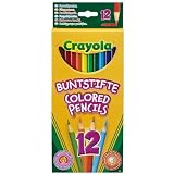 Enlarge toy image: Crayola - 12 Coloured Pencils -  preschool activity for young kids